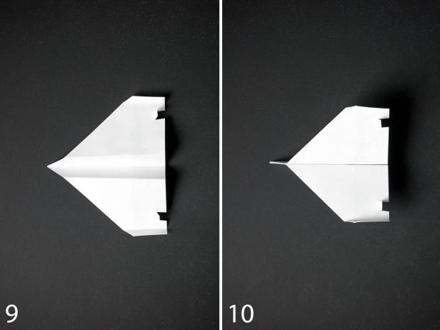 Tajni avion od papira - Završetak