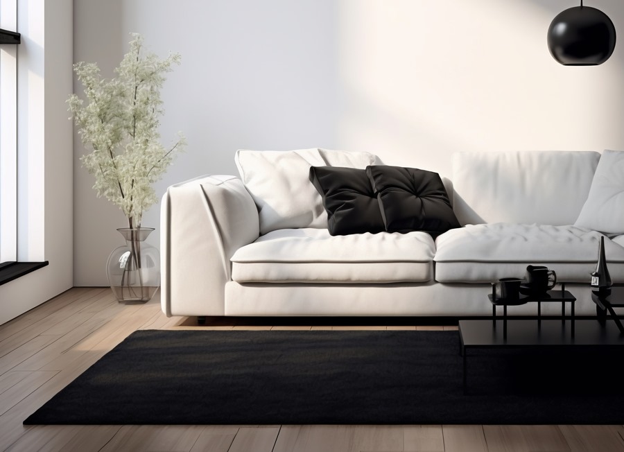 Minimalistička dnevna soba