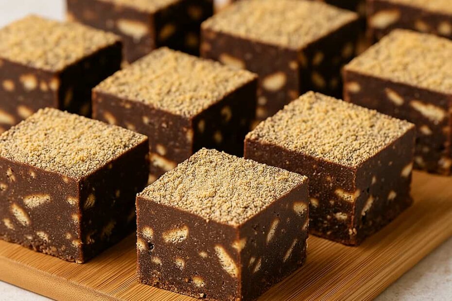 Brzi čoko-plazma kolač bez pečenja - gotov za 11 minuta