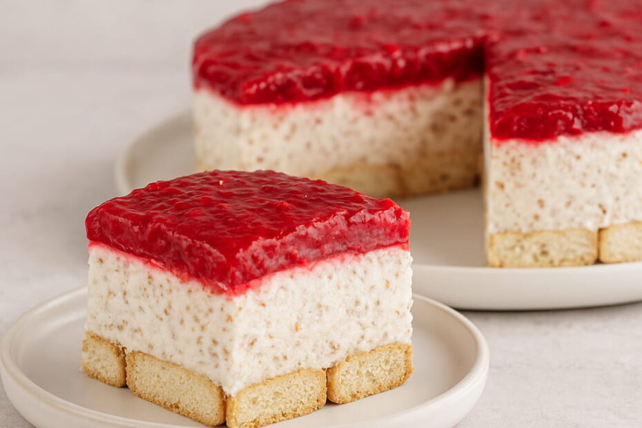 Plazma torta sa malinama – najlakši voćni desert bez pečenja