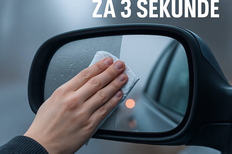 Retrovizor bez magle za 3 sekunde