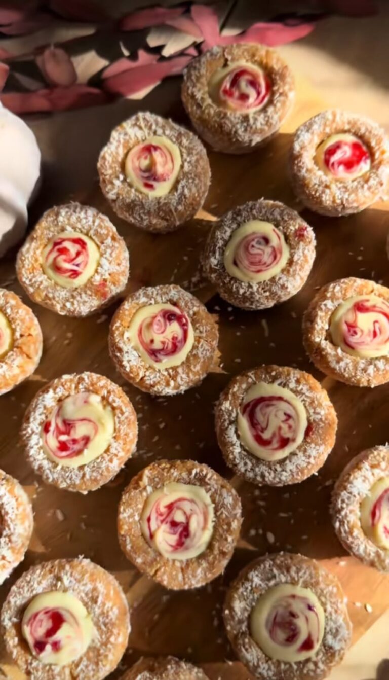 Kremaste kokos korpice s bijelom čokoladom