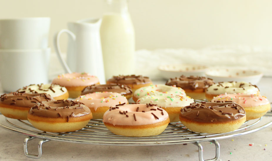 Pečene donut krafne mekane, mirisne i bez prženja