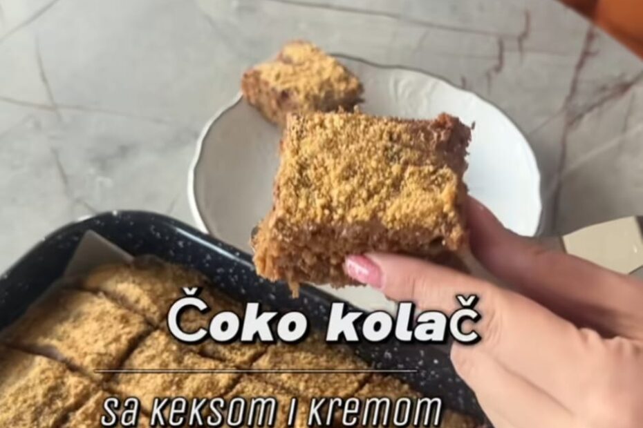 Brzi i sočni čokoladni kolač – gotov za 10 minuta pripreme 