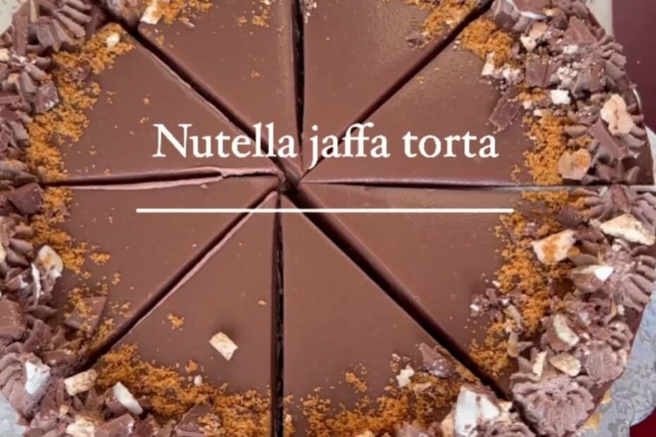 Nutella Jaffa kolač