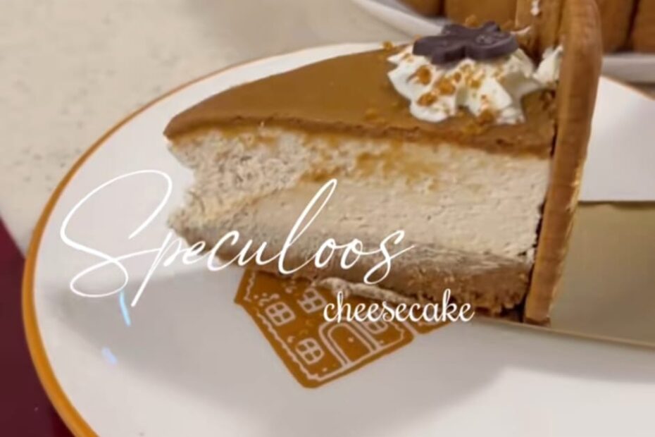 Speculoos (Lotus) cheesecake