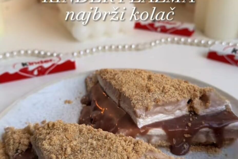 KINDER PLAZMA - najbrža torta