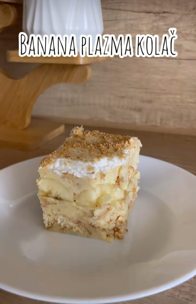 Banana Plazma kolač