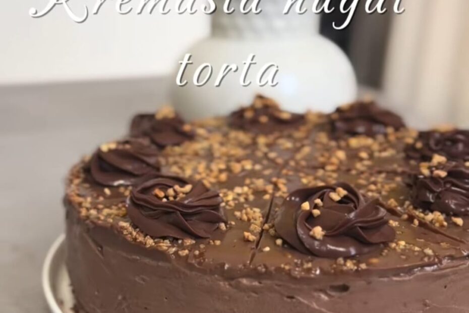 Nougat torta