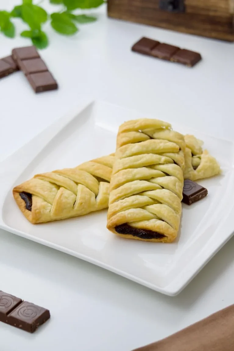 Lisnate pletenice s čokoladom