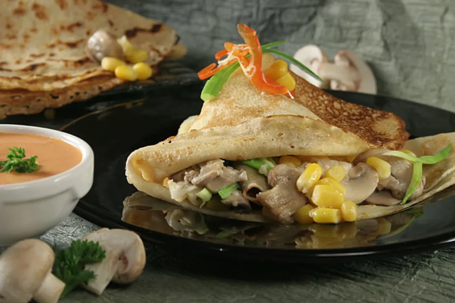 Šampinjoni u palačinkama