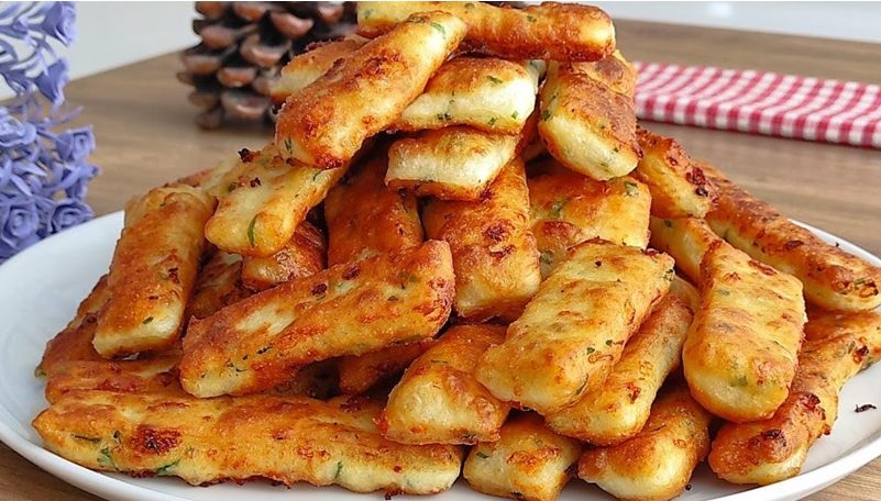 Brzi slani štapići za mezu i grickanje