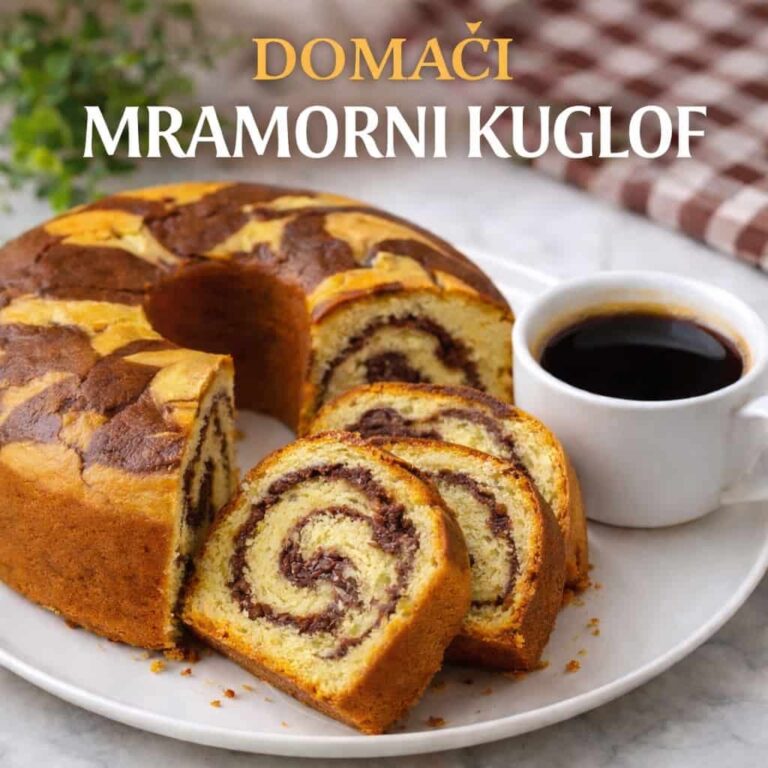 Domaći mramorni kuglof