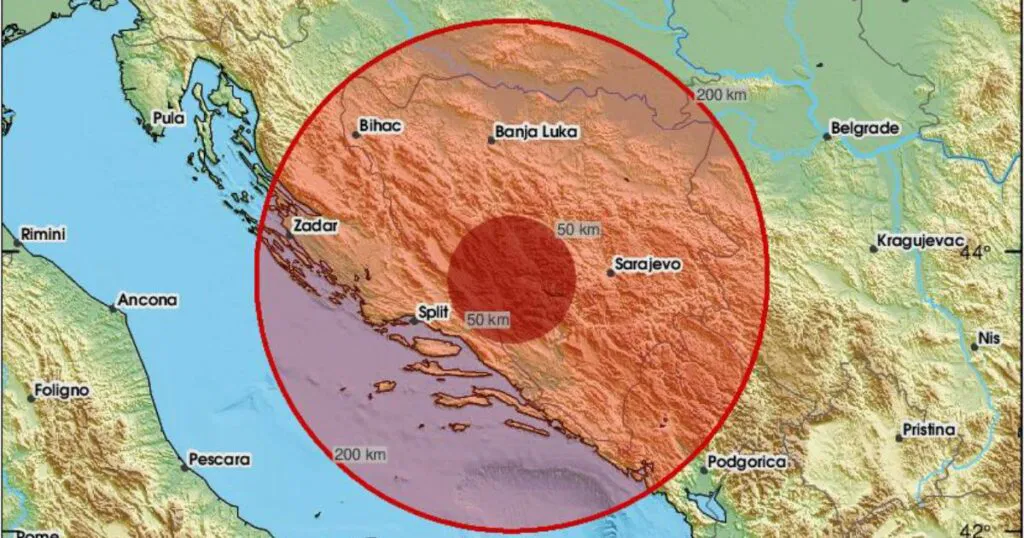 Zemljotres jačine 4,5 stepeni po Richterovoj skali pogodio BiH