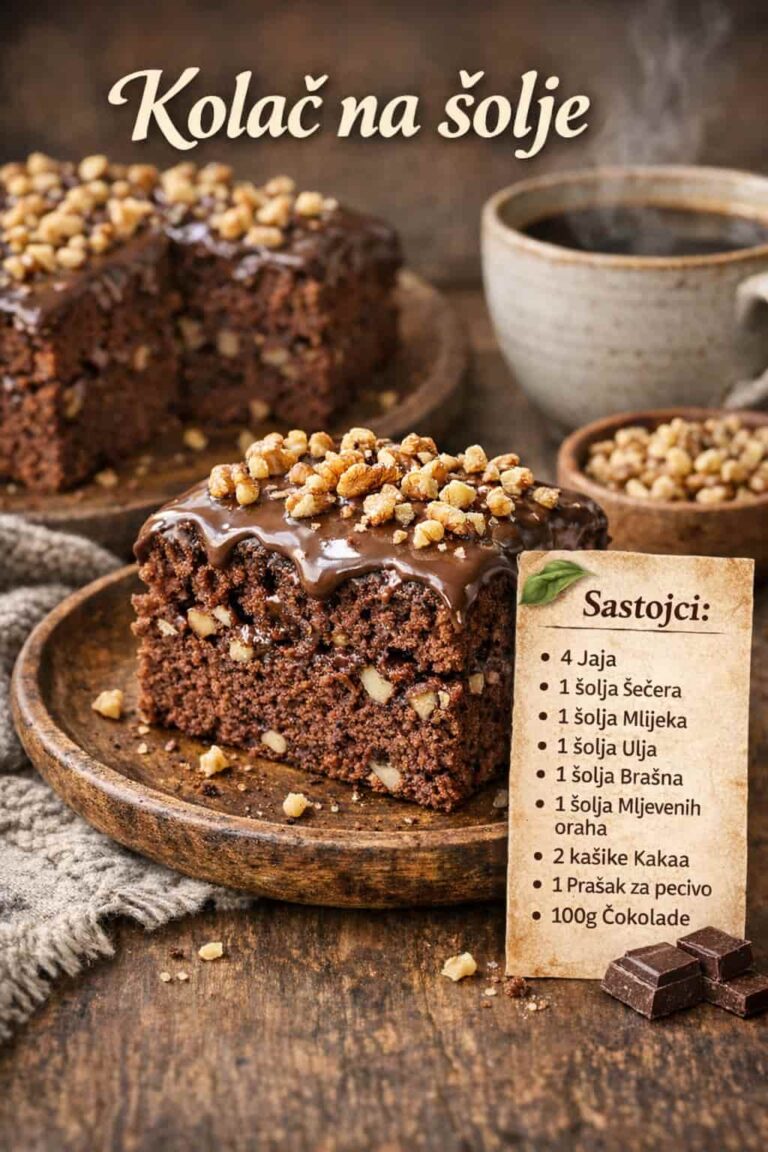 Najbolji kolač na šolje – provjeren recept koji uvijek uspijeva 🍫☕