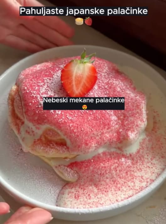 Pahuljaste japanske palačinke