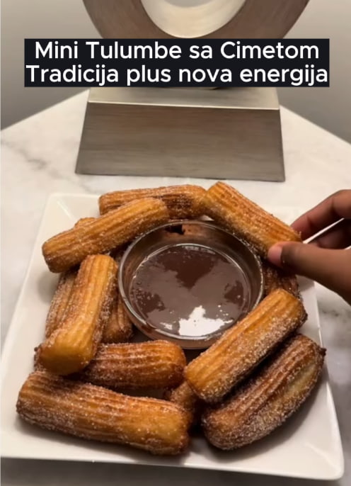 Mini Tulumbe sa Cimetom – Hrskave Izvana, Mekane Iznutra