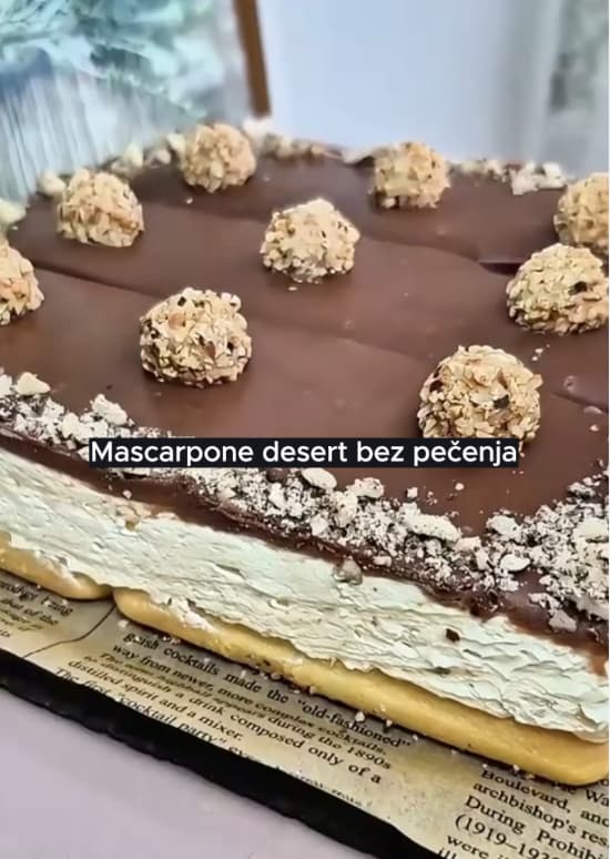 Giotto Torta (Mascarpone desert bez pečenja)