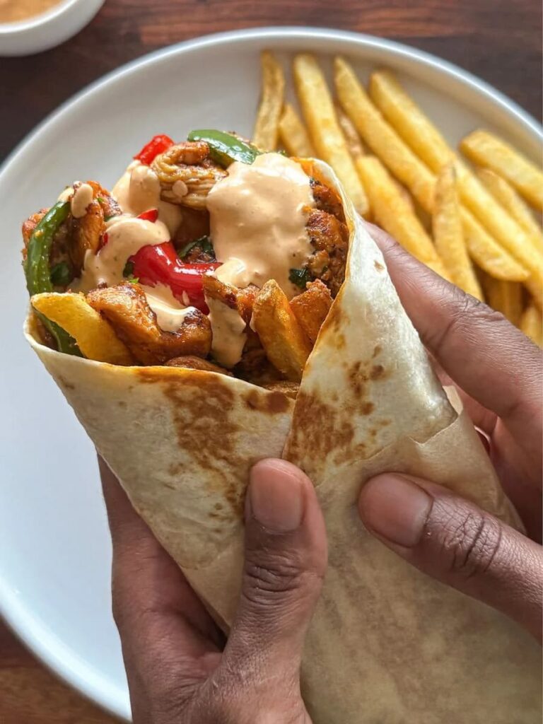 Chicken Fajita Wraps (Pileći Fajita Wrapovi)