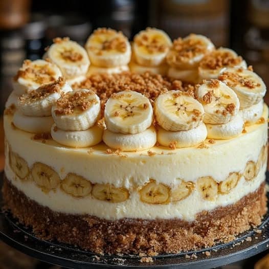 Banana Cheesecake – kremasti kolač od banane