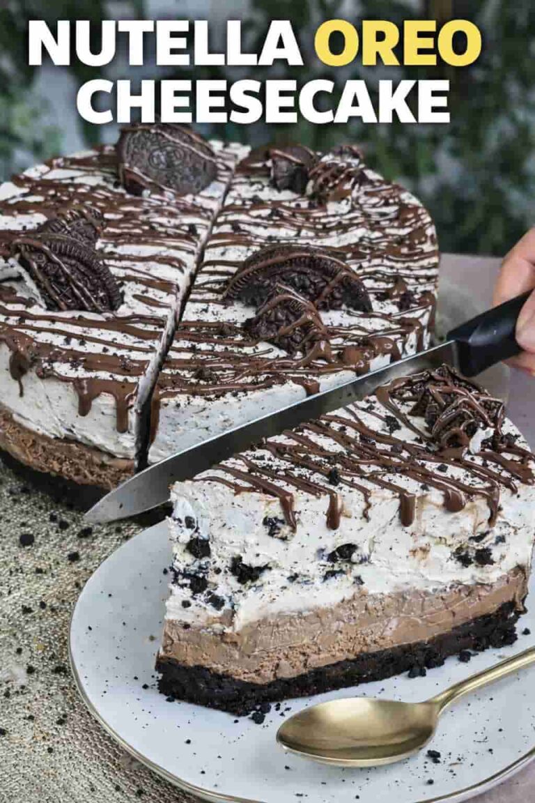 Nutella Oreo Cheesecake