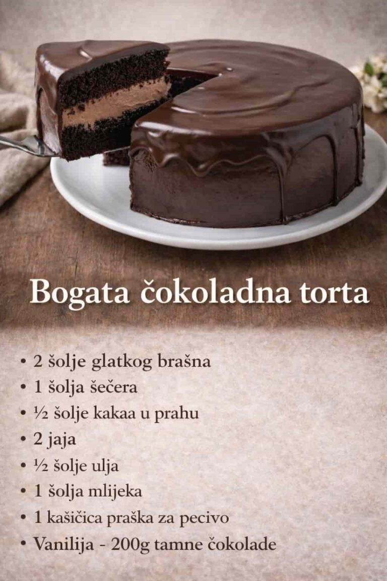 Bogata čokoladna torta