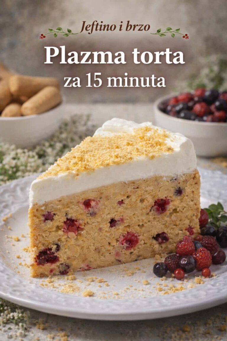 Plazma torta za 15 minuta