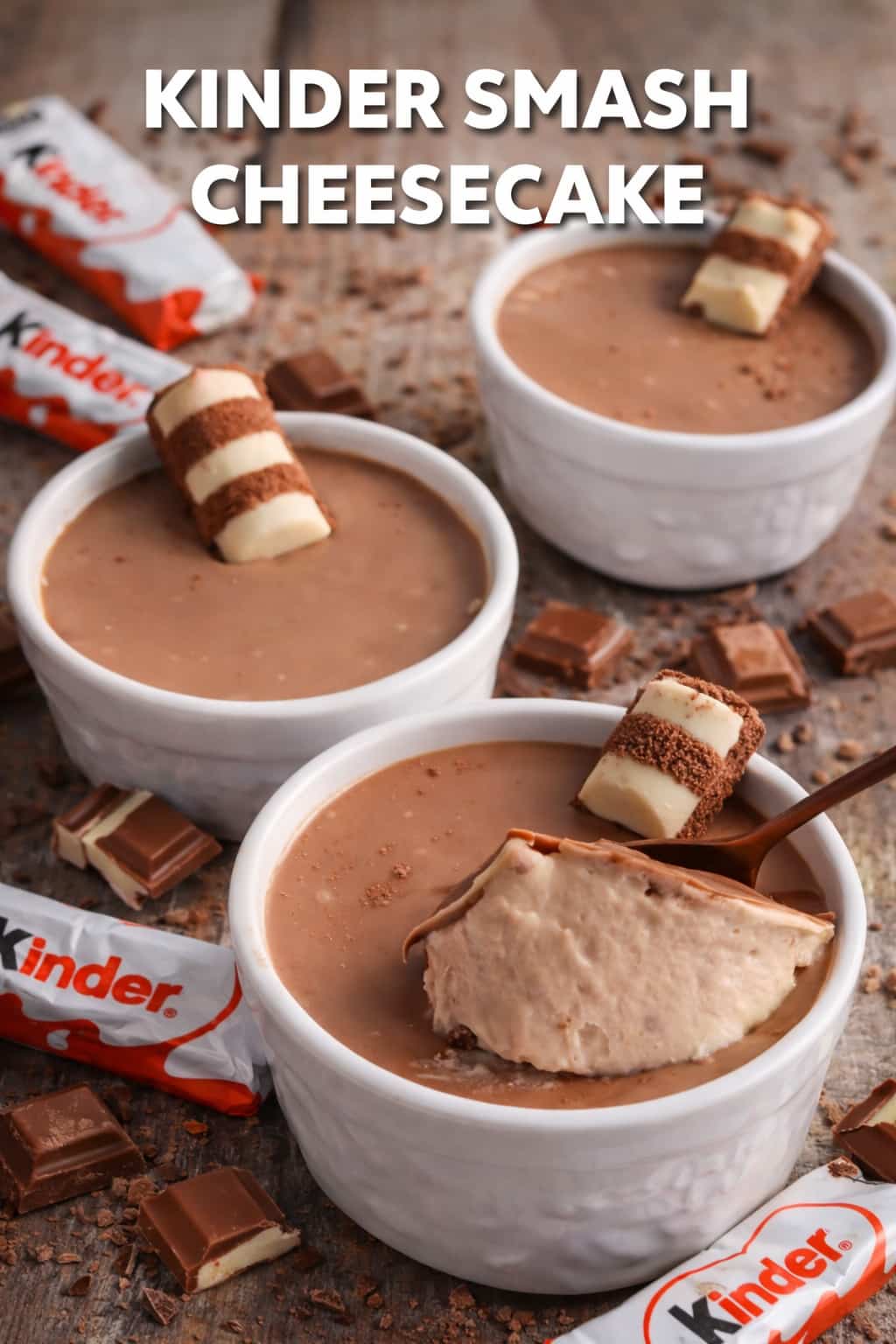 Kinder Smash Cheesecake – Brzi kolač od samo 5 sastojaka 🍫