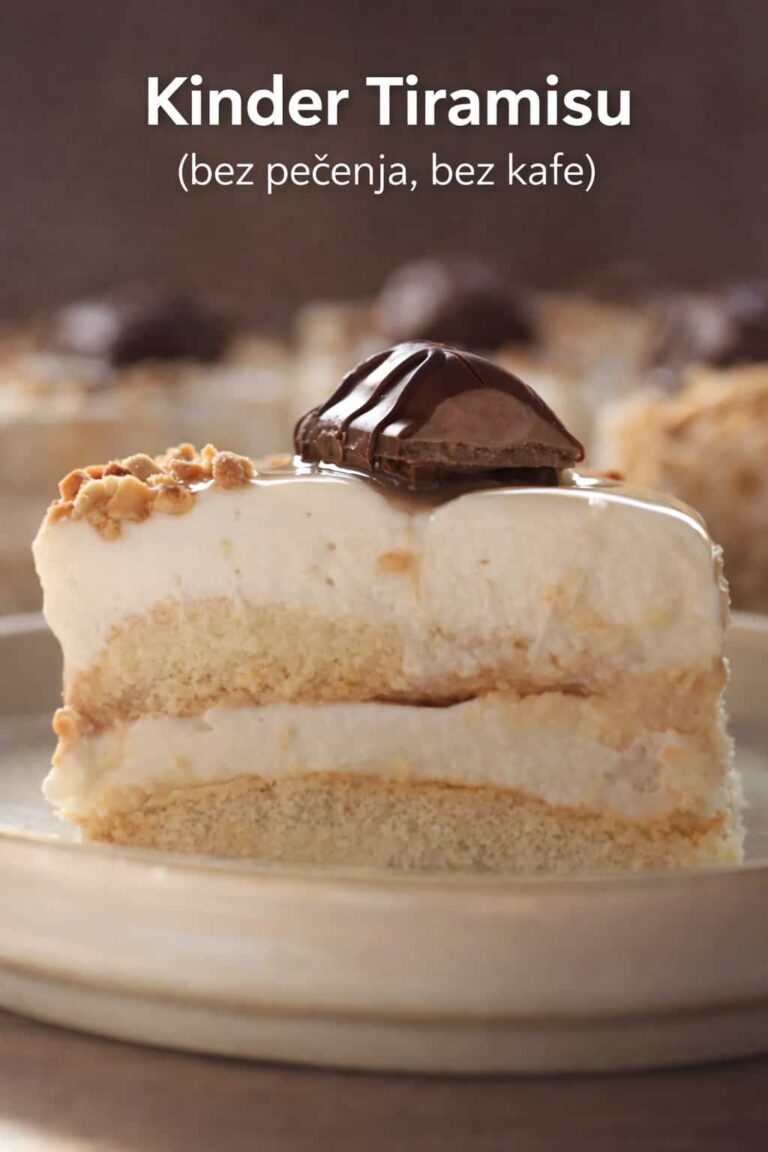 Kinder Tiramisu: Priprema