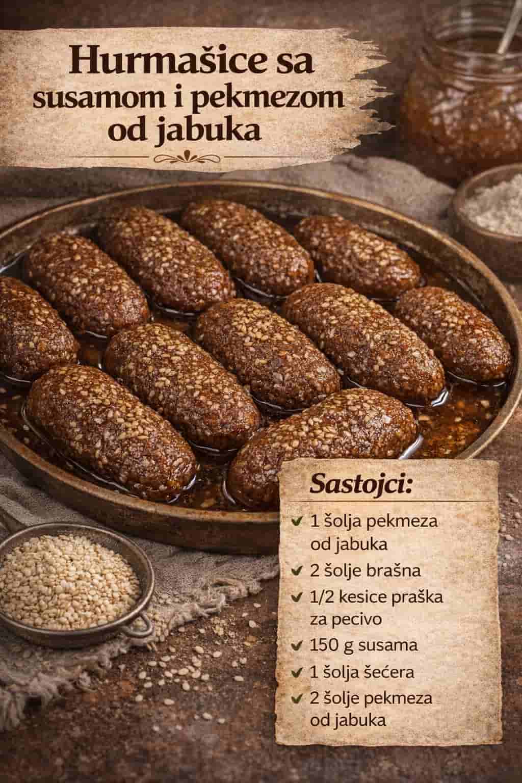 Hormašice sa pekmezom od jabuka – mekane, sočne i mirisne