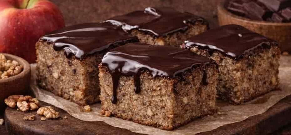 Brzi kolač s jabukama i orasima