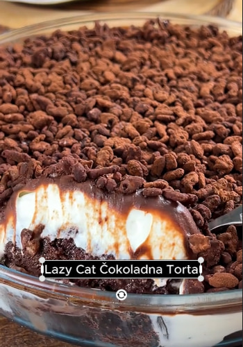 Lazy Cat Čokoladna Torta