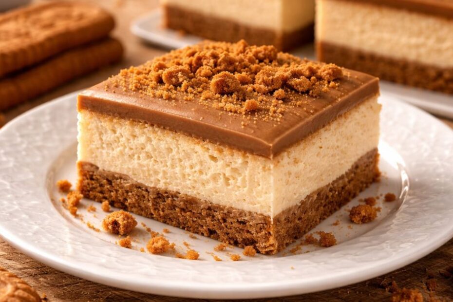 Biscoff cheesecake kocke