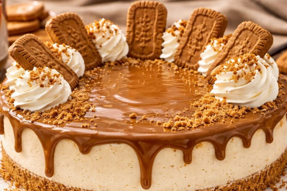 Biscoff cheesecake s pravom vanilijom bez pečenja