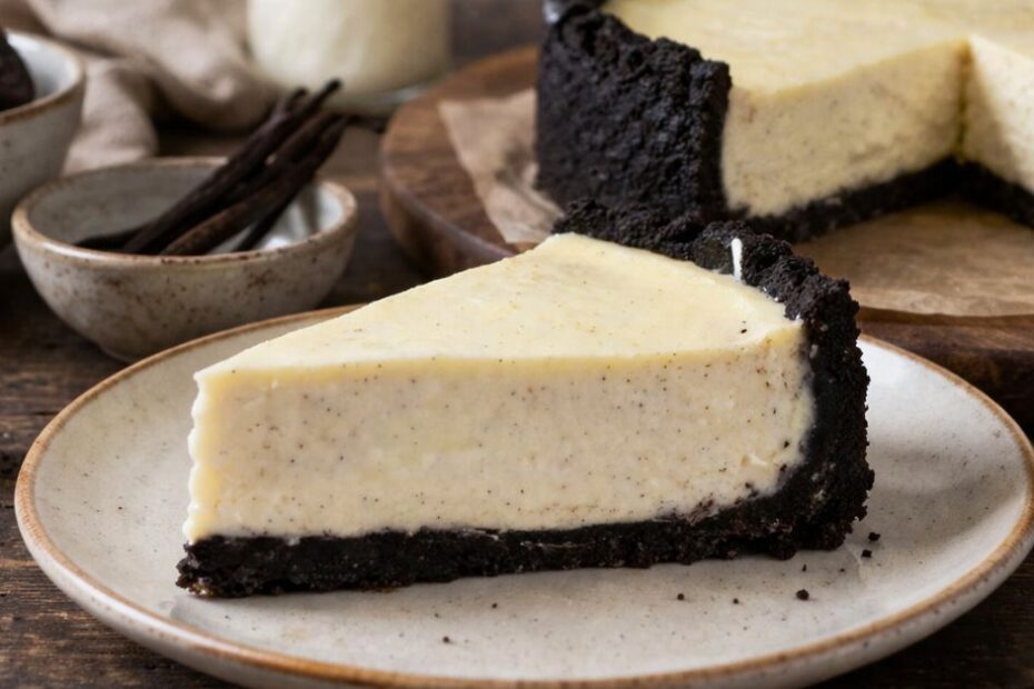 Cheesecake s pravom vanilijom i Oreo podlogom