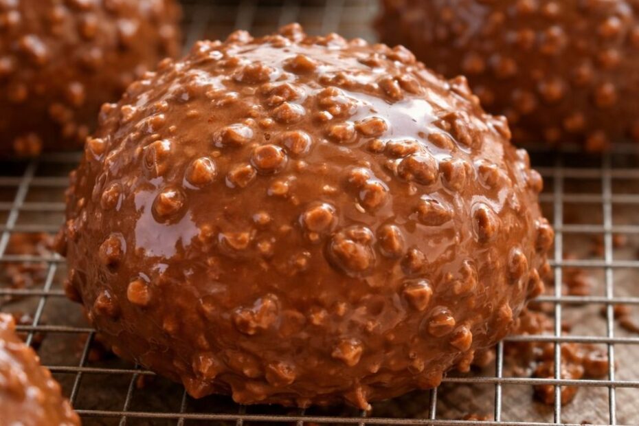 Čokoladna brioche rolnica inspirisana Ferrero Rocher okusom
