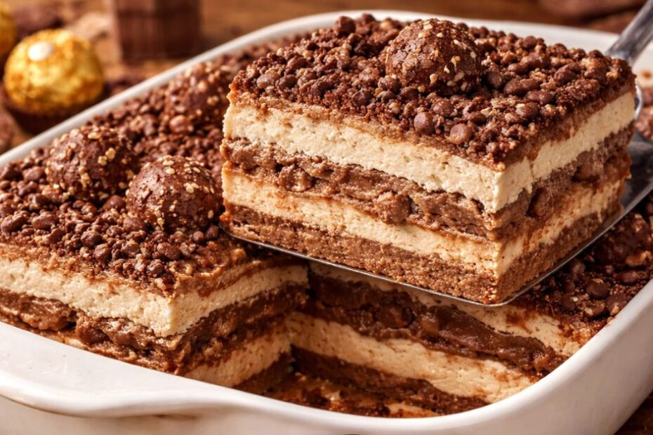 Ferrero Rocher tiramisu