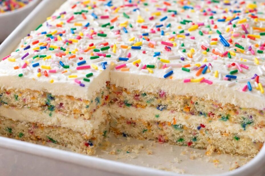 Funfetti tiramisu