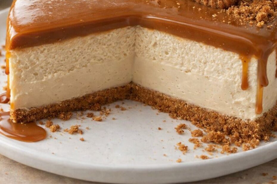 Karamel Biscoff cheesecake