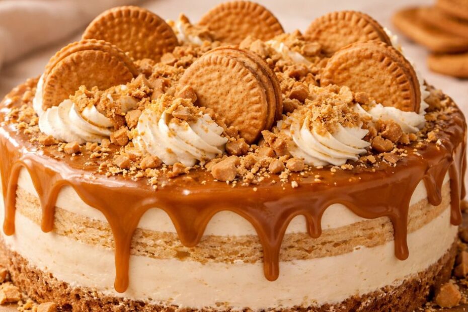 Karamel torta s keksima (jednostavan recept bez pečenja)