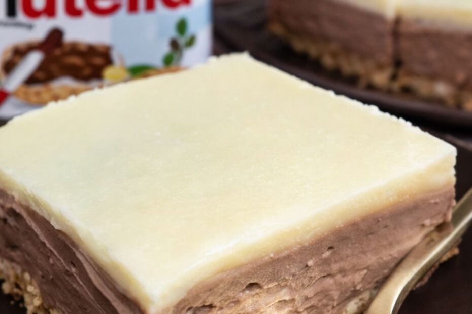 Kolač s Nutellom i bijelom čokoladom