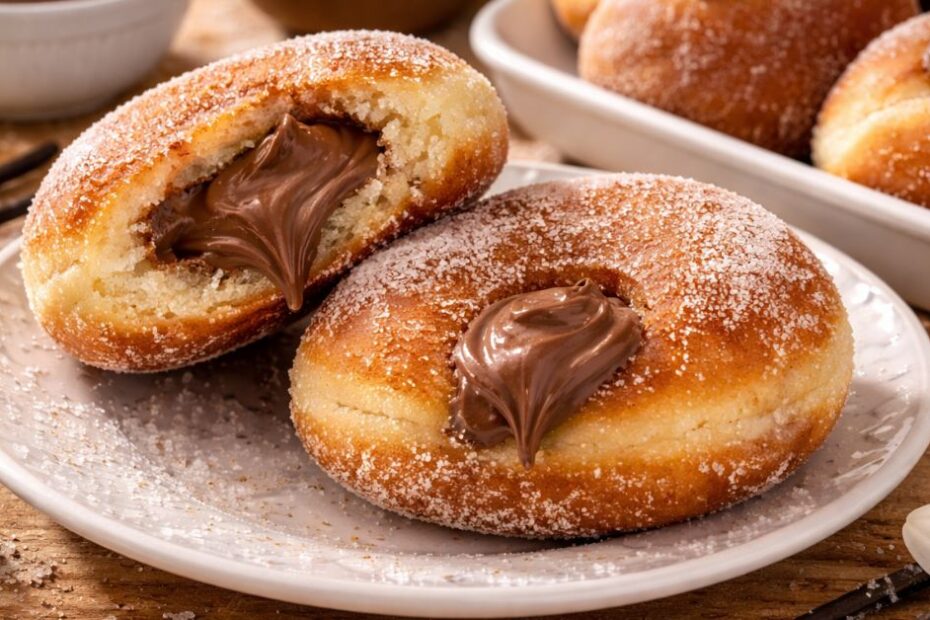 Krofne punjene Nutellom mekane i savršene