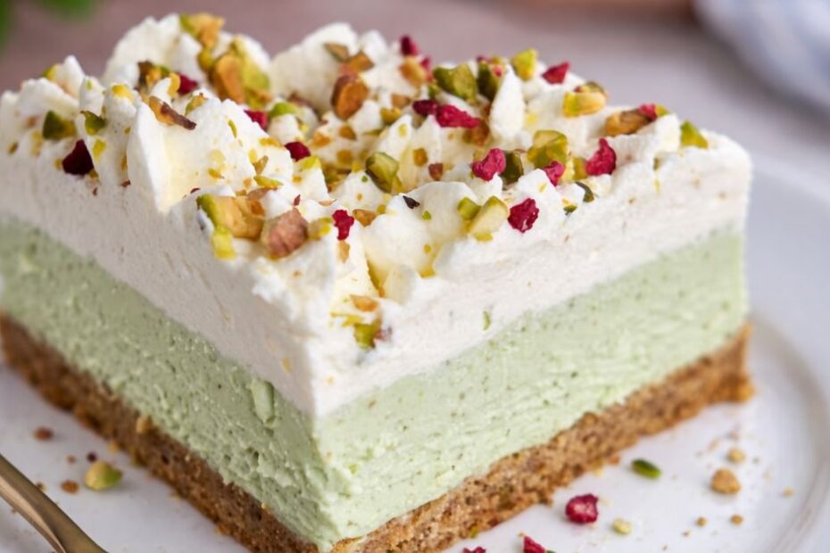 Mini kolač s pistacijom bez pečenja