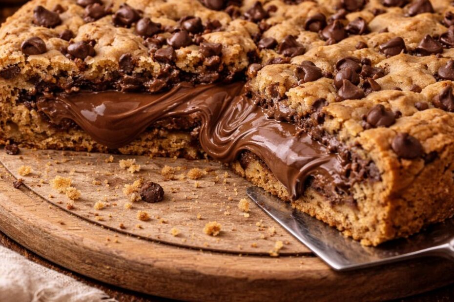 Najsočnija pita od keksa punjena Nutellom koju ćete ikad napraviti