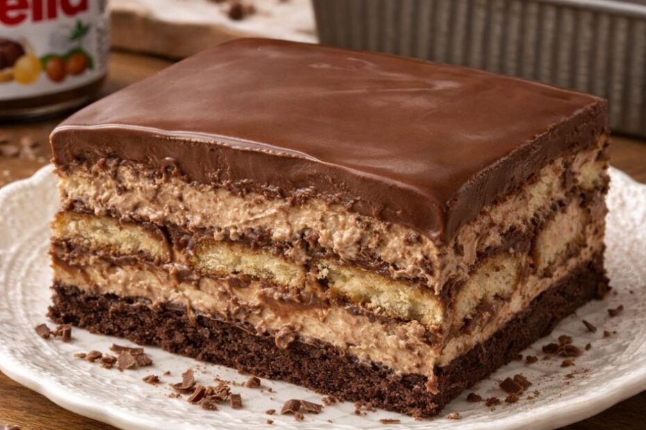 Nutella Tiramisu