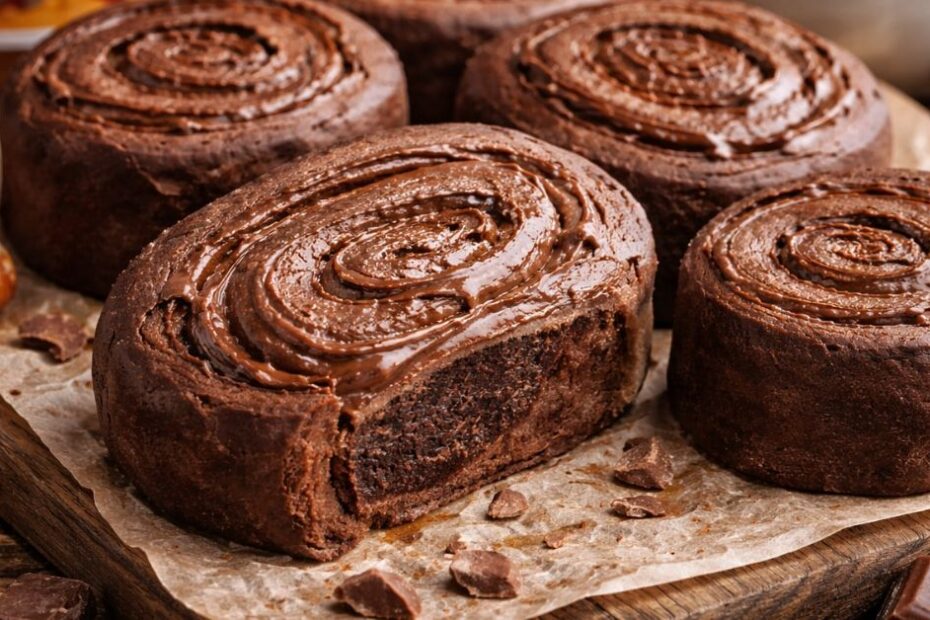 Nutella rolnica sa spiralnim uzorkom