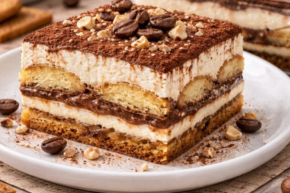 Tiramisu s Nutellom i Savoiardi piškotama