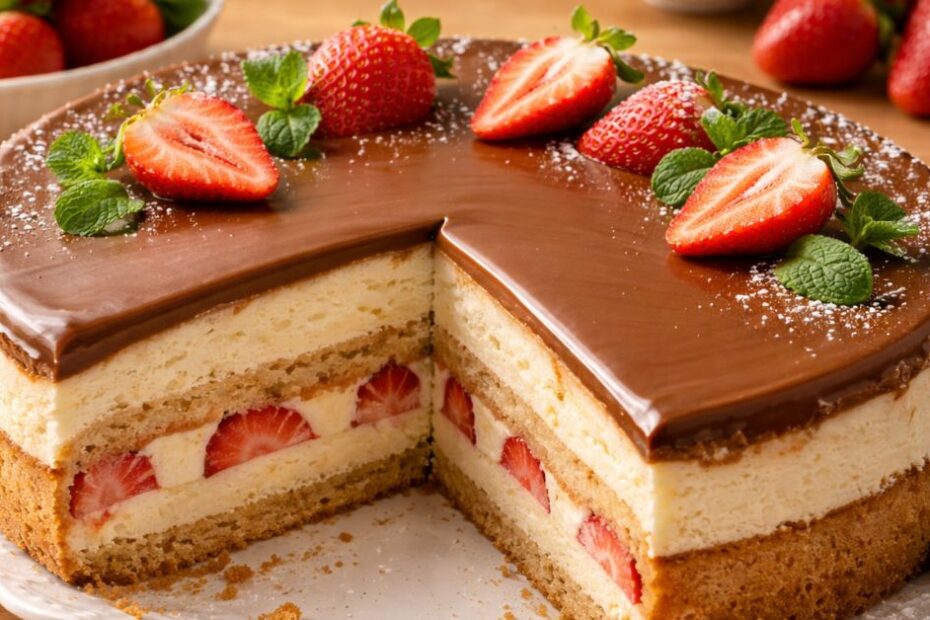 Tiramisu torta s jagodama