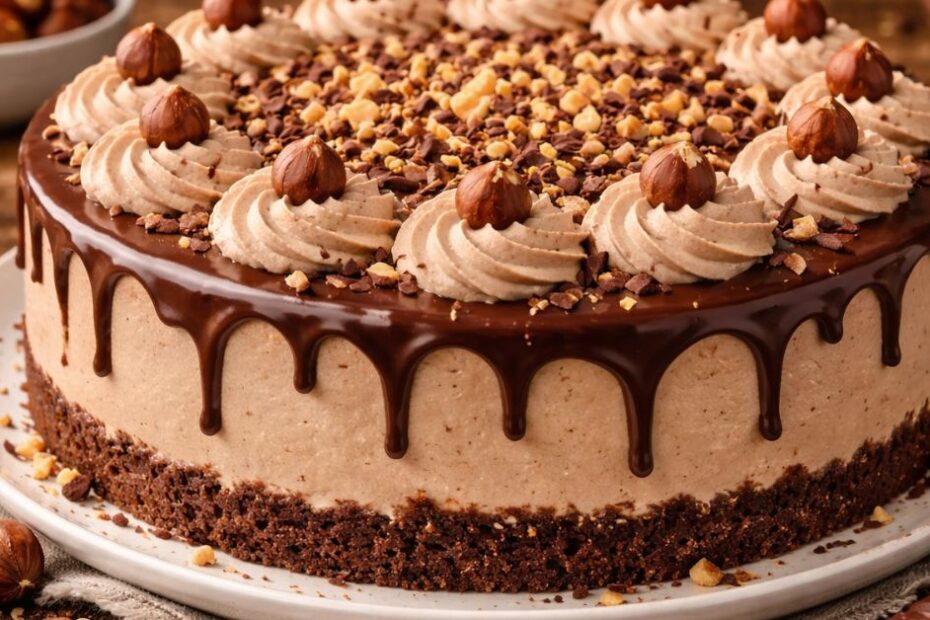 Torta s mousseom od lješnjaka