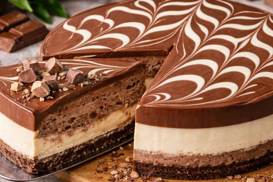 Double chocolate cheesecake bez pečenja